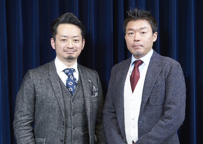 竹田秀樹さん（左）、竹内教起さん（右） 